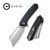 CIVIVI Mini Bullmastiff Flipper Knife Black G10 Handle (2.97'' Stonewashed 9Cr18MoV) C2004C