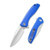 CIVIVI Baklash Flipper Knife Blue G10 Handle (3.5'' Satin 9Cr18Mov) C801F