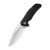 CIVIVI Incite Flipper Knife Black Ebony Wood Handle (3.7'' Satin D2) C908E
