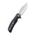 CIVIVI Incite Flipper Knife Black Ebony Wood Handle (3.7'' Satin D2) C908E