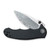 CIVIVI Hooligan Thumb Studs Knife Black G10 Handle (2.98'' Damascus) C913DS-1