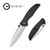 CIVIVI Governor Thumb Studs Knife Black G10 Handle (3.86” Satin D2) C911C