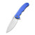 CIVIVI Praxis Flipper Blue G10 Handle (3.75'' Satin 9Cr18MoV) Praxis Flipper Blue G10 Handle (3.75'' Satin 9Cr18MoV) C803E