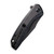 CIVIVI Baklash Flipper Knife Black G10 with Carbon Fiber Overlay Handle (3.5'' Black Stonewashed 9Cr18MoV) C801I