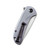 CIVIVI Durus Flipper Knife Gray G10 Handle (3'' Satin D2) C906A
