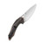 CIVIVI Plethiros Liner Lock Knife Black Hand Rubbed Copper Handle (3.45'' Satin 154CM) C904D