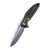 CIVIVI Statera Flipper Knife Tan G10 with Carbon Fiber Overlay Handle (3.45" Stonewashed D2) C901A
