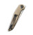 CIVIVI McKenna Front Flipper Knife Tan G10 (2.92'' Satin D2) C905A