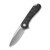 CIVIVI Blade HQ Exclusives SKU - Elementum Flipper Knife Marble Carbon Fiber Handle (2.96'' Stonewashed D2) C907I