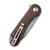 CIVIVI Blade HQ Exclusives SKU - Elementum Flipper Knife Black Stonewashed Copper Handle (2.96'' Stonewashed D2) C907K