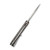 CIVIVI Blade HQ Exclusives SKU - Elementum Flipper Knife Black Stonewashed Copper Handle (2.96'' Stonewashed D2) C907K