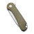 CIVIVI Blade HQ Exclusives SKU - Elementum Flipper Knife Green Micarta Handle (2.96'' Stonewashed CPM S35VN) C907P