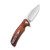 CIVIVI Incite Flipper Knife Cuibourtia Wood Handle (3.7'' Satin D2) C908D