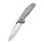 CIVIVI Governor Thumb Studs Knife Gray G10 Handle (3.86” Satin D2) C911A