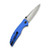 CIVIVI Governor Thumb Studs Knife Blue G10 Handle (3.86” Satin D2) C911B