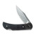 CIVIVI Rustic Gent Lock Back Knife Black G10 Handle With Carbon Fiber Bolster (2.97" Damascus) C914DS-1