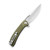 CIVIVI Dogma Flipper Knife OD Green G10 Handle (3.46'' Satin D2) C2005A