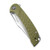 CIVIVI Dogma Flipper Knife OD Green G10 Handle (3.46'' Satin D2) C2005A