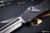 Marfione Custom HALO V CF Flamed Inlays 4.6" Mirror Polish (Preowned)