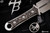 Microtech/Borka Blades SBD "2 Saints"  Signature Series 4.5" Stonewash Dagger