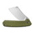 CIVIVI Mastodon Flipper Knife OD Green Coarse G10 Handle (3.83" Stonewashed 9Cr18MoV) C2012A