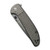 CIVIVI Badlands Vagabond Flipper Knife Carbon Fiber 3.3" Black Damascus Drop Point C2019DS-1