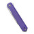 CIVIVI Brazen Flipper Knife Purple G10 Handle (3.46" Gray Stonewashed D2 ) C2023A
