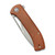 CIVIVI Riffle Filpper Knife Brown Micarta Handle (3.46" Gray Stonewashed 14C28N) C2024A