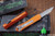 Heretic Knives Manticore S Orange OTF 2.6" Tanto Battleworn H023-5AORG