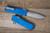 Guardian Tactical RECON-035 OTF Automatic Knife Blue 3.3" Drop Point Stonewash 94511
