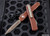 Microtech Ultratech Tan OTF Automatic Knife 3.4" Dagger Bronze Stonewash 122-13APTA