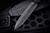 Heretic Knives Nephilim Carbon Fiber DLC Fixed Blade Knife 6.5" Dagger H003-6A-CF
