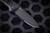 H&K Casbah Automatic Knife Black Grivory 3.4" Black Serrated (Preowned)