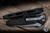 Microtech Socom Elite Automatic Folding Knife Black Aluminum/Grip Inlay 4" M390 Tanto Apocalyptic 161A-10AP