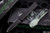 Heretic Knives Manticore S Jade G10 OTF 2.6" Black Battleworn Dagger H024-8A-JADE