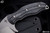 Borka Blades SB1 Black Micarta Fixed Blade 4" M390 Stonewash