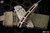 Rick Hinderer Knives XM-18 3.5" Slicer Knife Coyote Tan G10, Stonewash