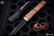 Microtech Ultratech OTF Hellhound Copper Top Signature  Knife 3.4" DLC 119-1DLCTCPS