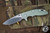 Rick Hinderer Knives XM-18 3.5" Slicer Knife Jade G10, Battle Bronze