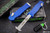 Heretic Knives Hydra Blue OTF Automatic Knife 3.6" Tanto Stonewash (Preowned)
