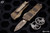 Microtech "Troodon Mini" Antique Bronze OTF Cali Legal Knife 1.9" Dagger Apocalyptic Bronze 238-13APABS