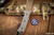 Chris Reeve Knives "Pacific" Fixed Blade Knife Tan Canvas Micarta 6" S35VN Drop Point Flat Dark Earth Serrated PAC-1005
