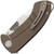 Medford Knives Theseus Framelock Bronze