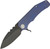 Medford Knives 187 Framelock Blue MD001DPQ37A2