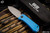 WE Knife Banter Liner Lock Knife Blue G10 2.9" Stonewash 2004A