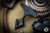 Toor Knives Thor's Hammer Push Dagger Black 2.5" Chromoly Steel w/ Kydex Sheath