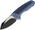 WE Knives Model 717 Valiant Blue WE717C