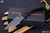 Bastinelli Knives "Alpha 1" Black G10 Folding Knife 3.75" M390 Dark Stonewash