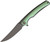 WE Knives Model 704 Green/Black WE704H