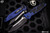 Microtech Socom Elite Navy Manual Folding Knife 4" Black Clip Point 160-1NA
